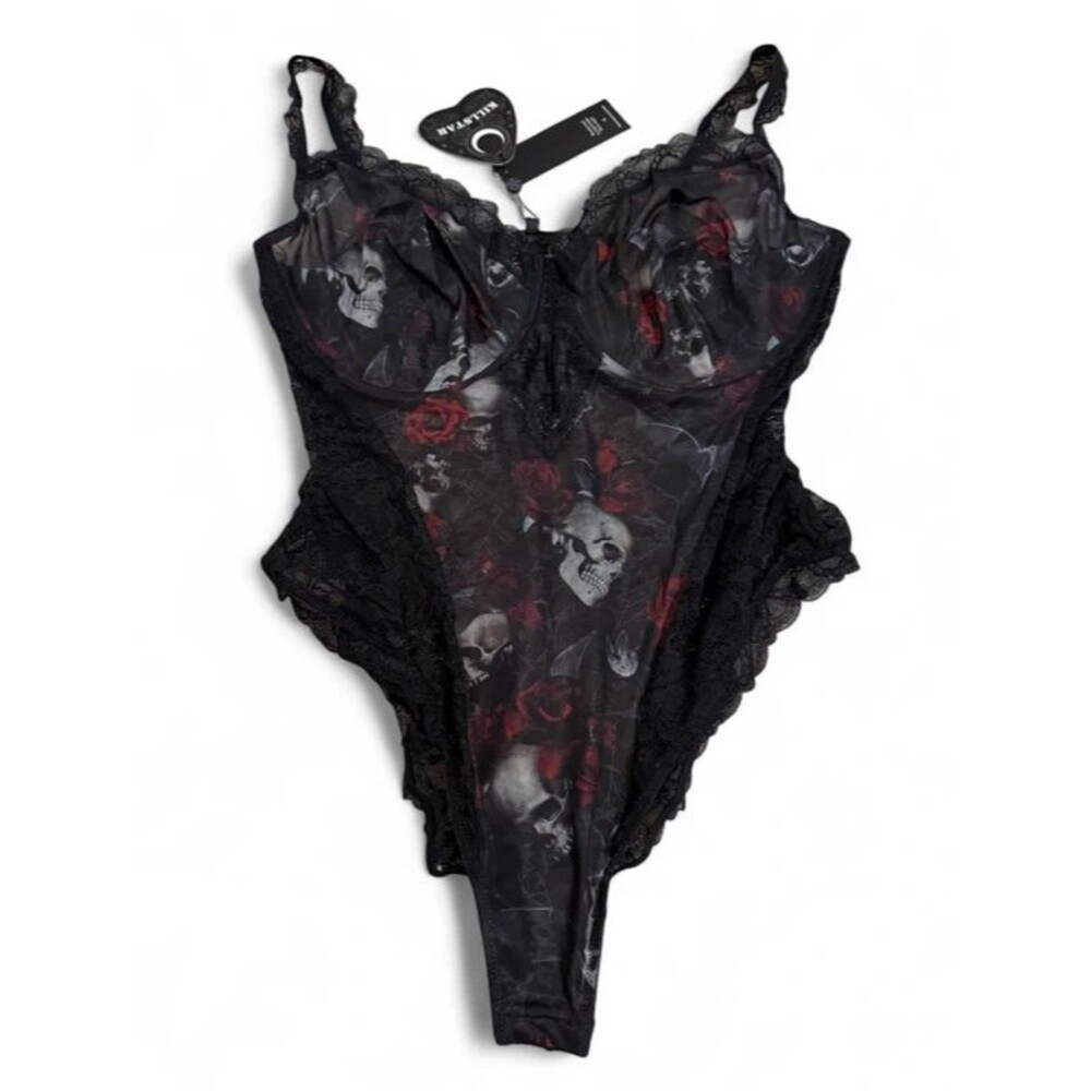 Killstar Magnolia Lace Bodysuit